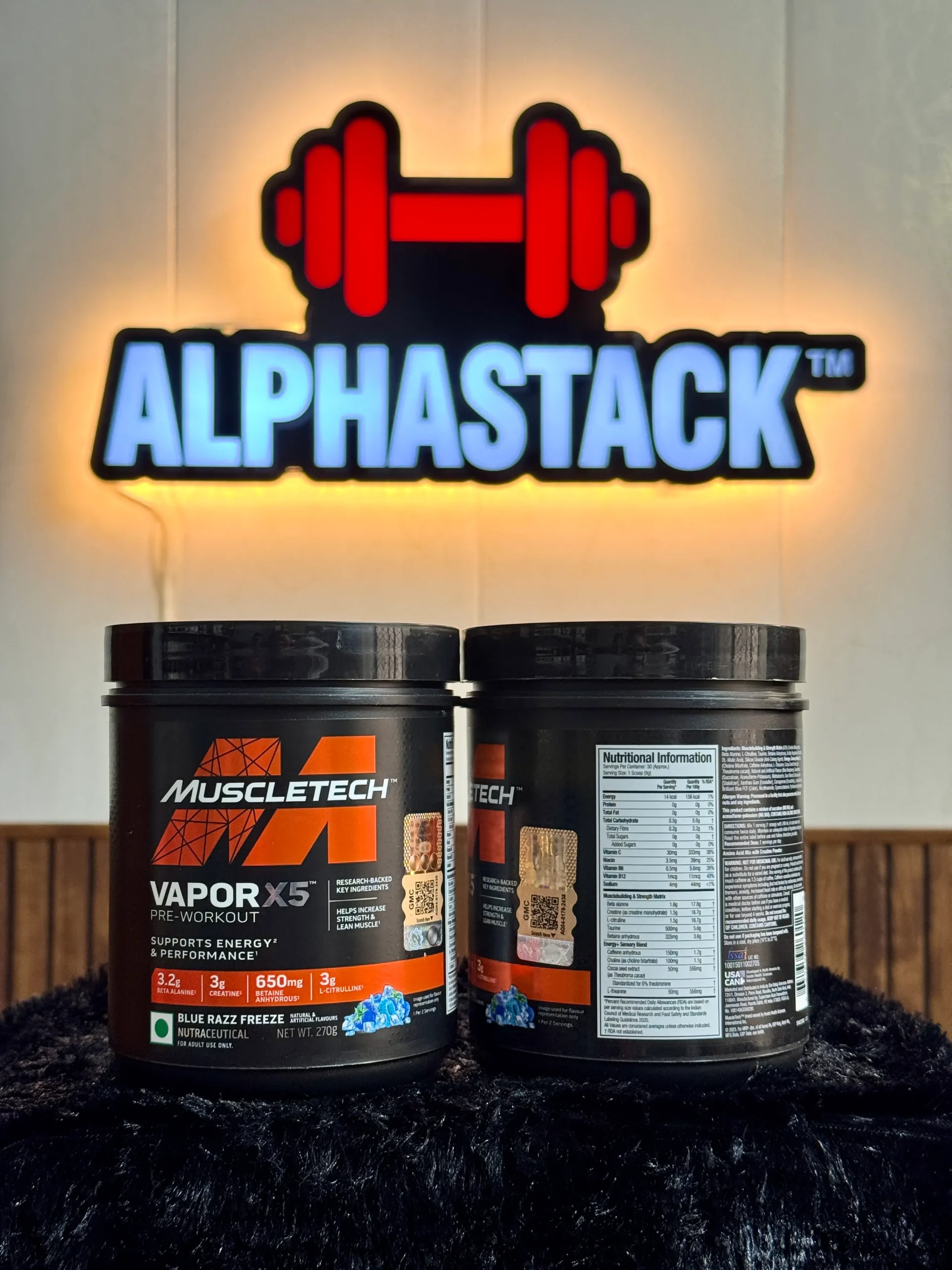 MuscleTech VaporX5 Pre-Workout