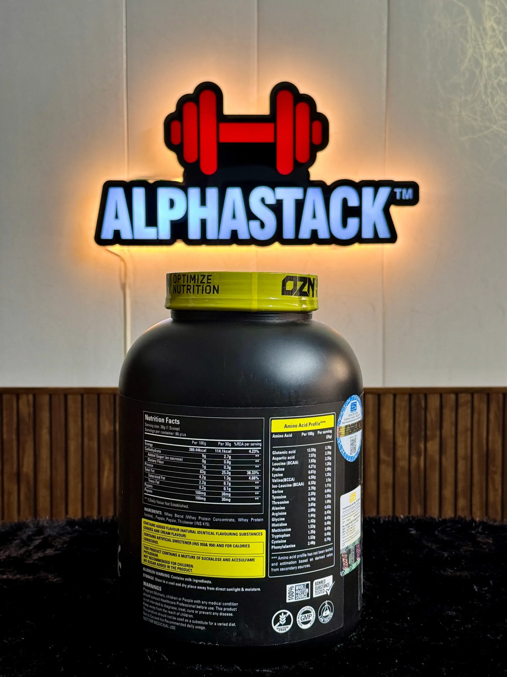 OZN Whey Protein Added Isolate — view 2