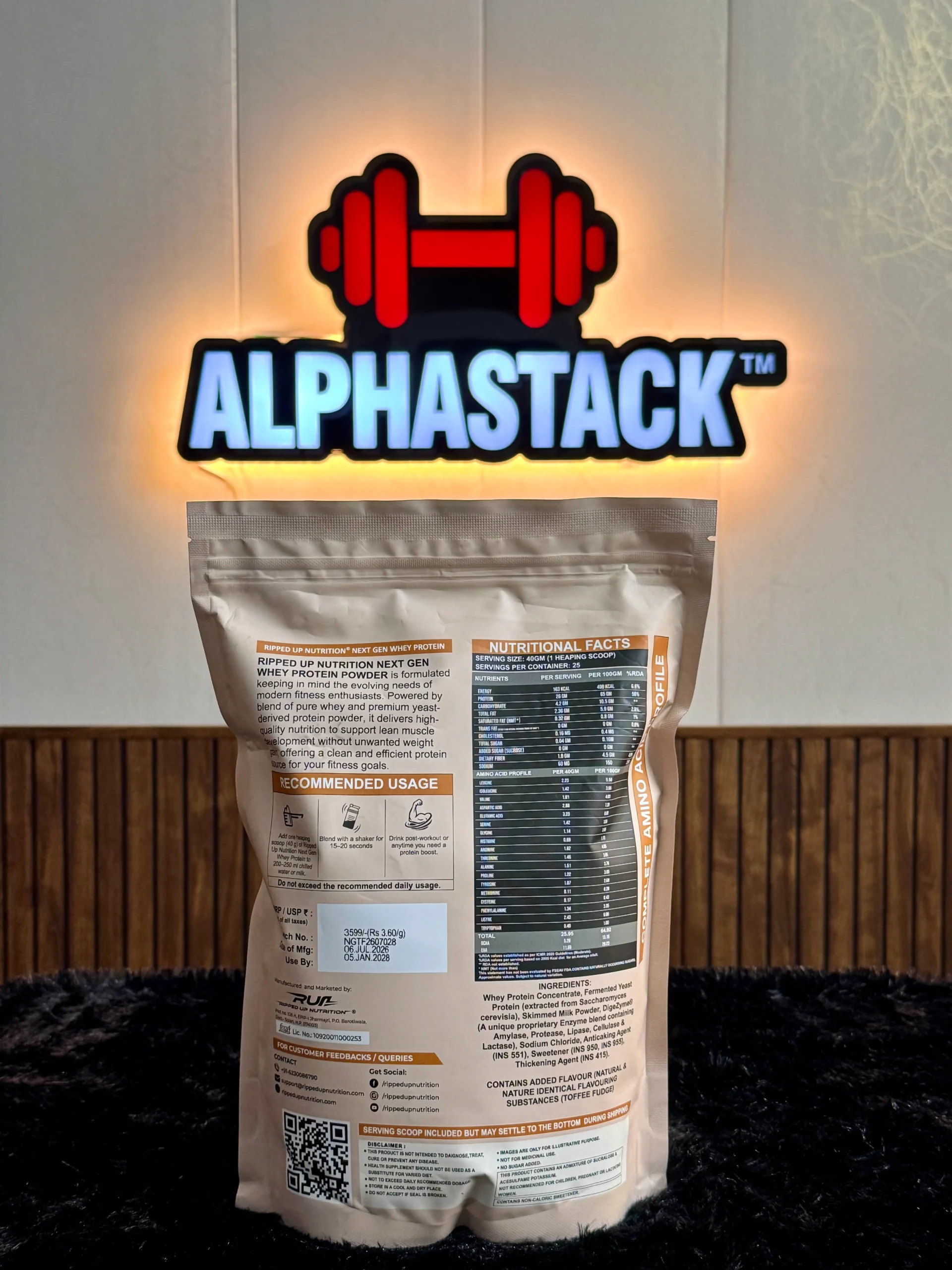 Ripped Up Nutrition Next Gen Whey Protein — view 4