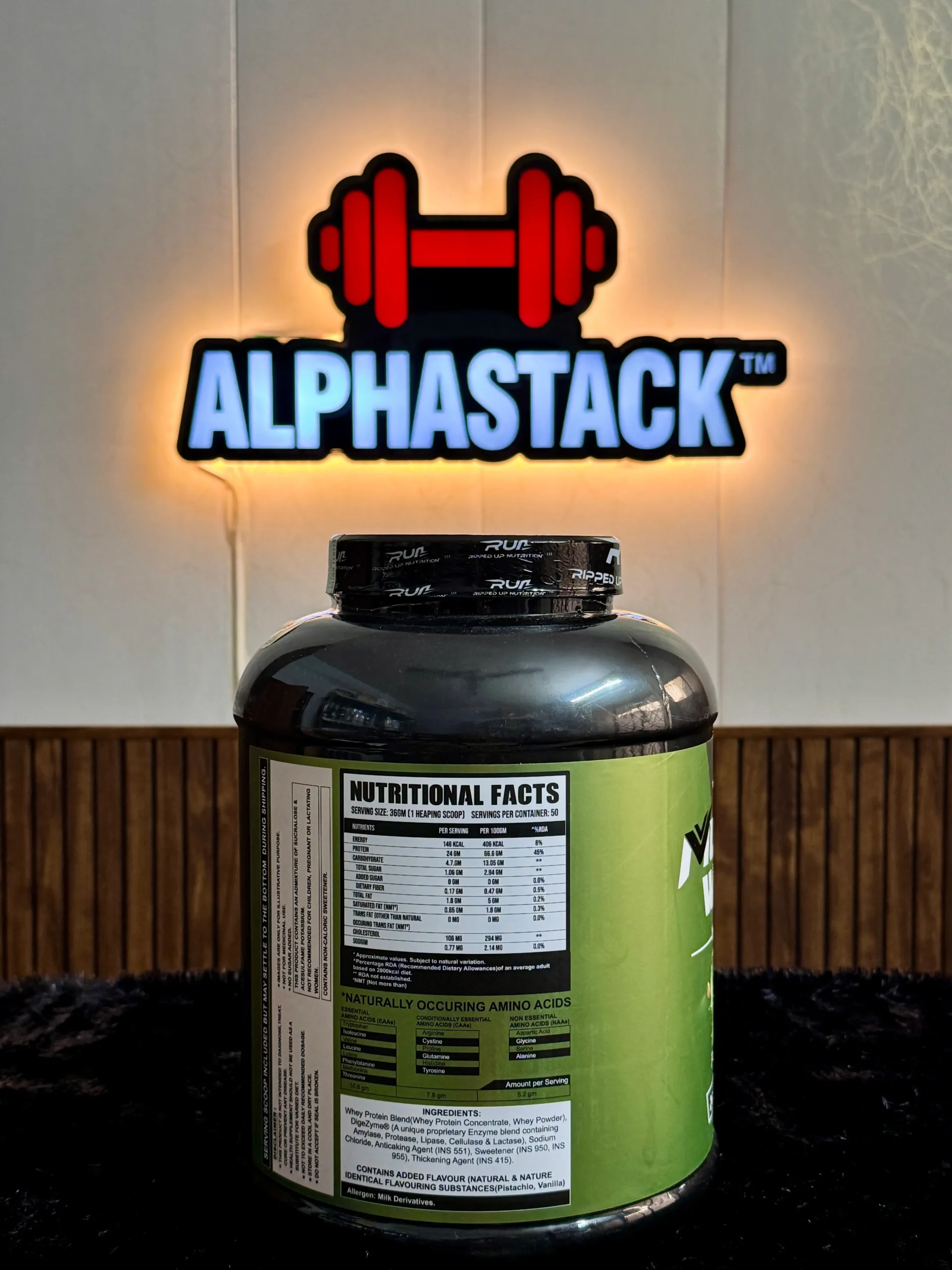 Ripped Up Nutrition Muscle Whey — view 2